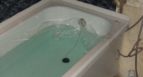 Установкой акрилового вкладыша | Венев